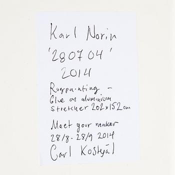 Karl Norin, "280704".