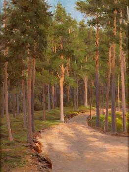 KARL WAHLSTRÖM, oil on canvas, signed and dated -99.
