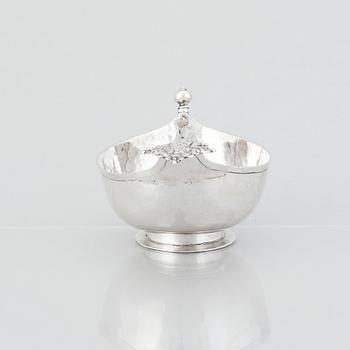 A Swedish 18th century silver brandy-bowl.