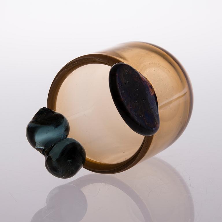 A 'Pompom' vase, signed Oiva Toikka, Nuutajärvi Notsjö.