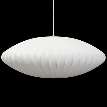 A 'Nelson Saucer Bubble' ceiling light by George Nelson, Herman Miller.