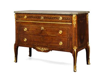 A Gustavian commode by A. Lundelius.