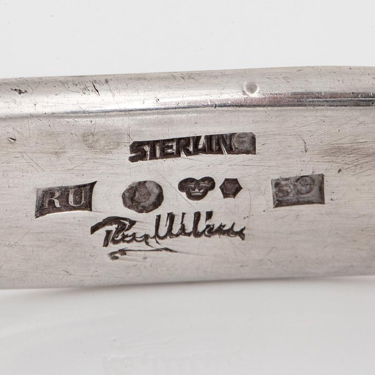 Rey Urban, REY URBAN, a sterling silver choker and bangle, Stockholm 1967-68.