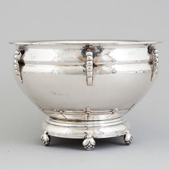 A Danish Art Nouveau silver jardiniere, unidentified master, Copenhagen, 1919.