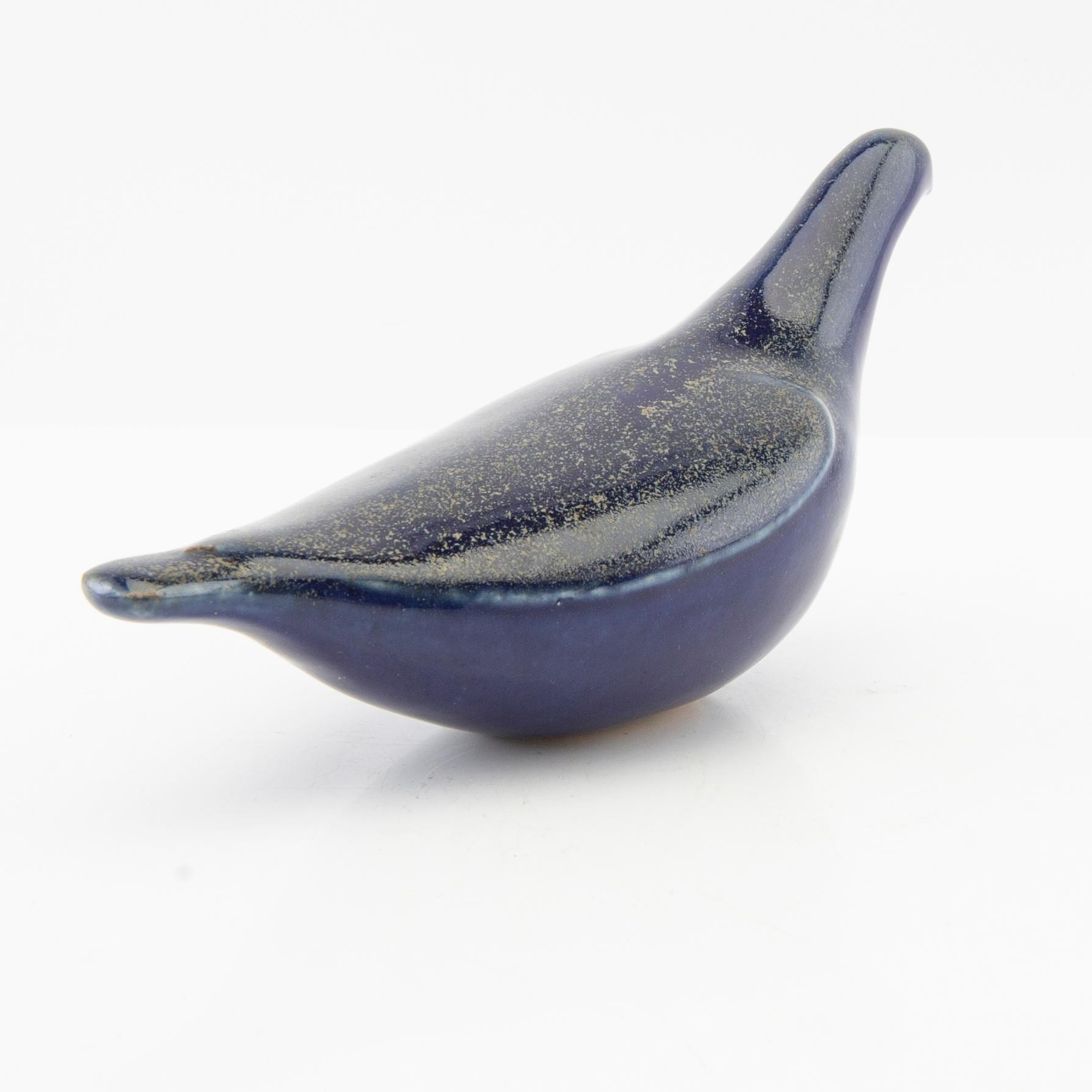 Ulla & Gustav Kraitz, fågel, stengods, signerad.