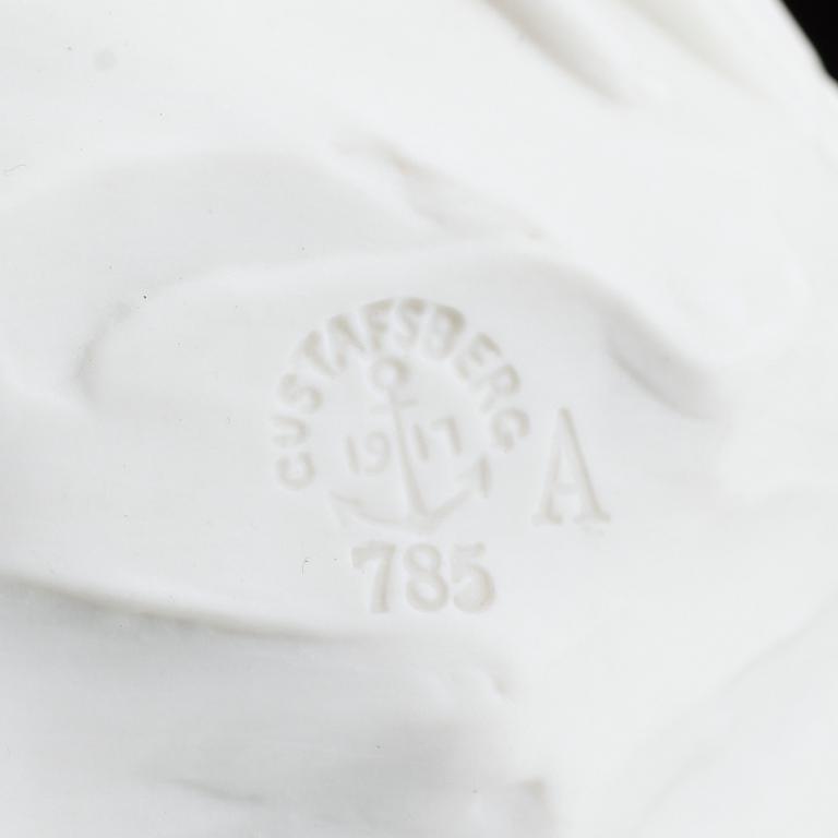 FIGURIN, parian, "Crocus", Alice Nordin, Gustafsberg 19171900-talets början.