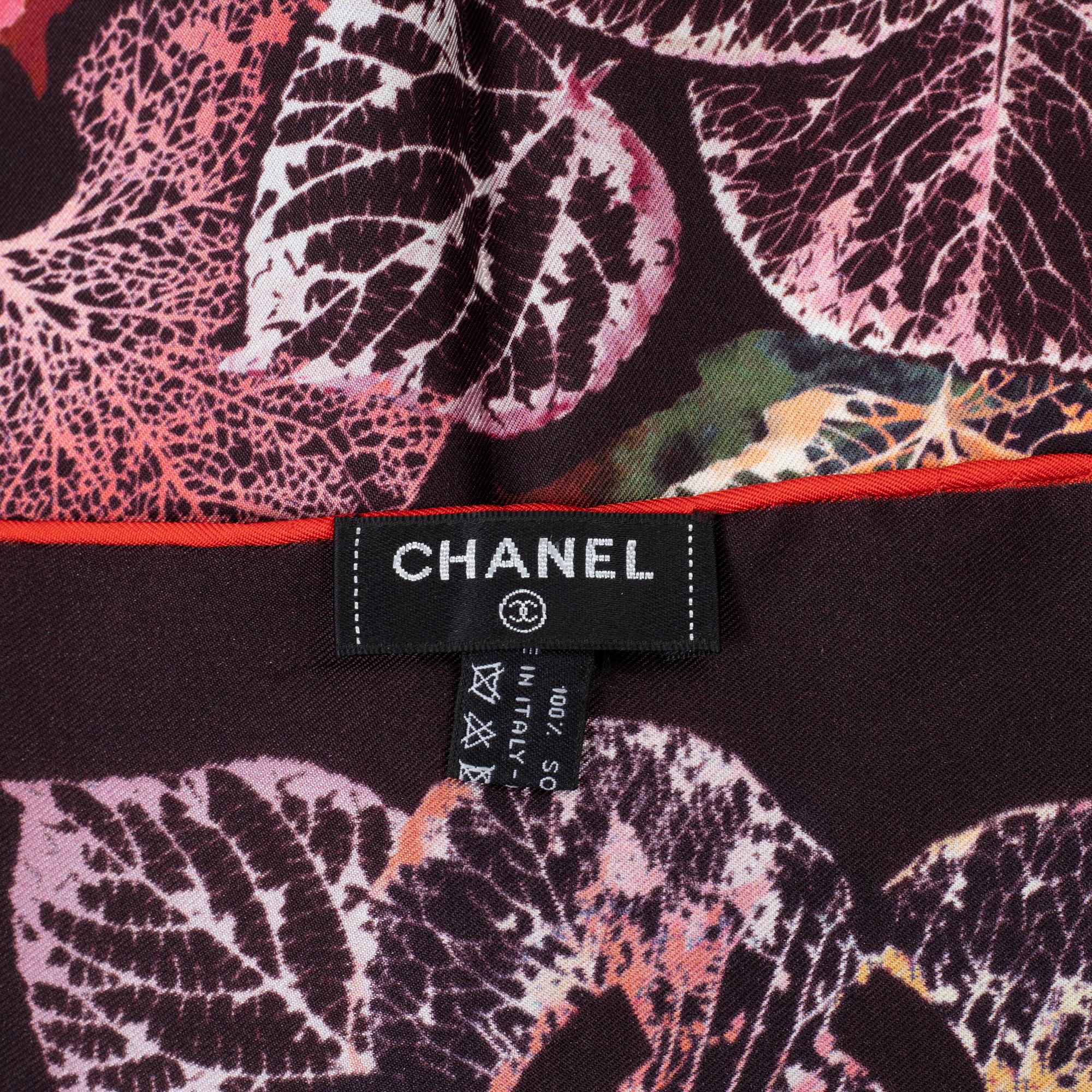 Chanel, scarf.