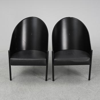 PHILIPPE STARCK, a pair of 'Costes' armchairs, Aleph, Driade, Italy.