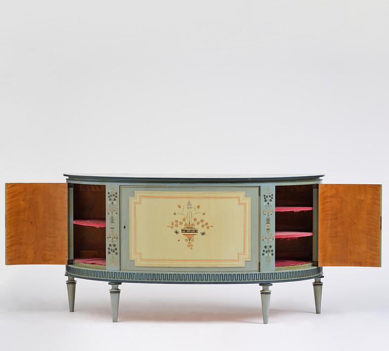 Carl Malmsten, a Swedish Grace sideboard, cabinetmaker Albin Johansson, Stockholm, for Villa Kvikkjokk, 1927.