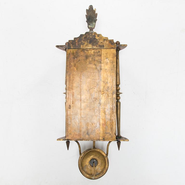Vägglampa, omkring 1910.