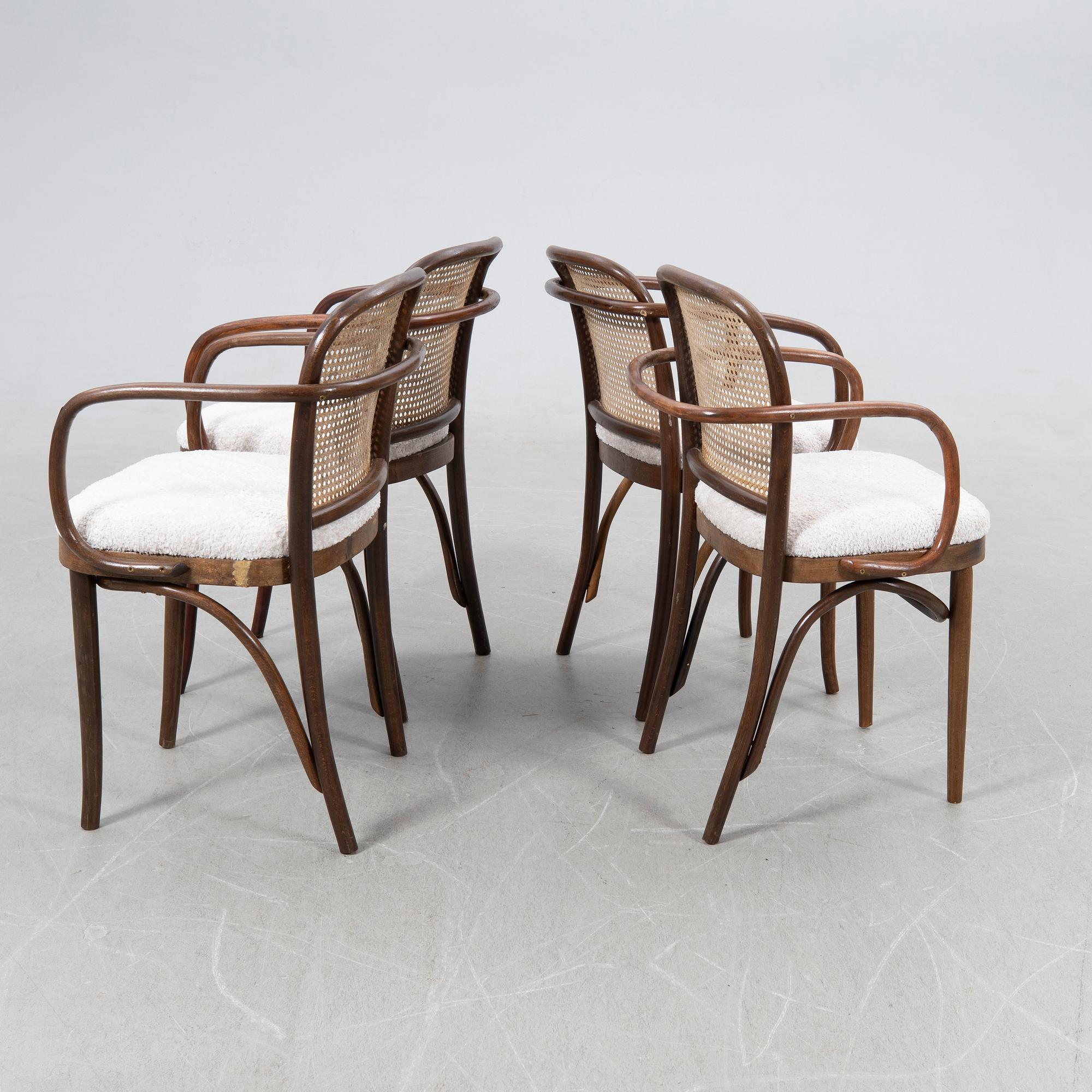 Stolar, 4 st, 1900-talets andra hälft.