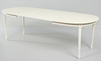 MATSALSGRUPP, 5 delar, gustaviansk stil, 1900-talets andra hälft.