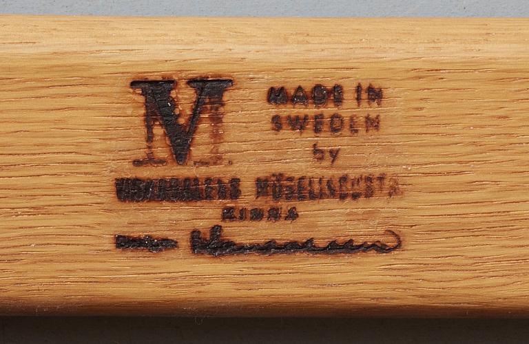 FÅTÖLJER, 2 st, Hans Olsen, Viskadelns möbelindustri, 1900-talets andra hälft.