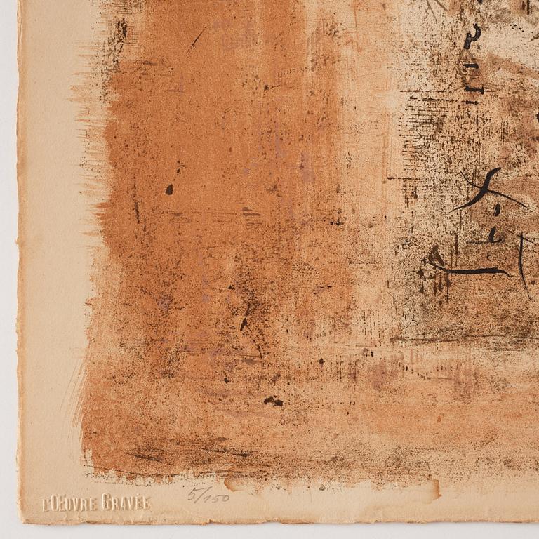 Zao Wou-ki, "Entre Deux Villes".