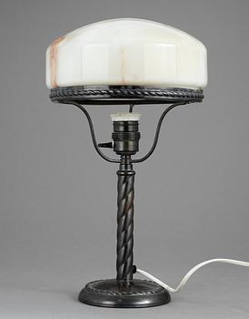 BORDSLAMPA, s k Strindbergslampa. 1920-30-tal.