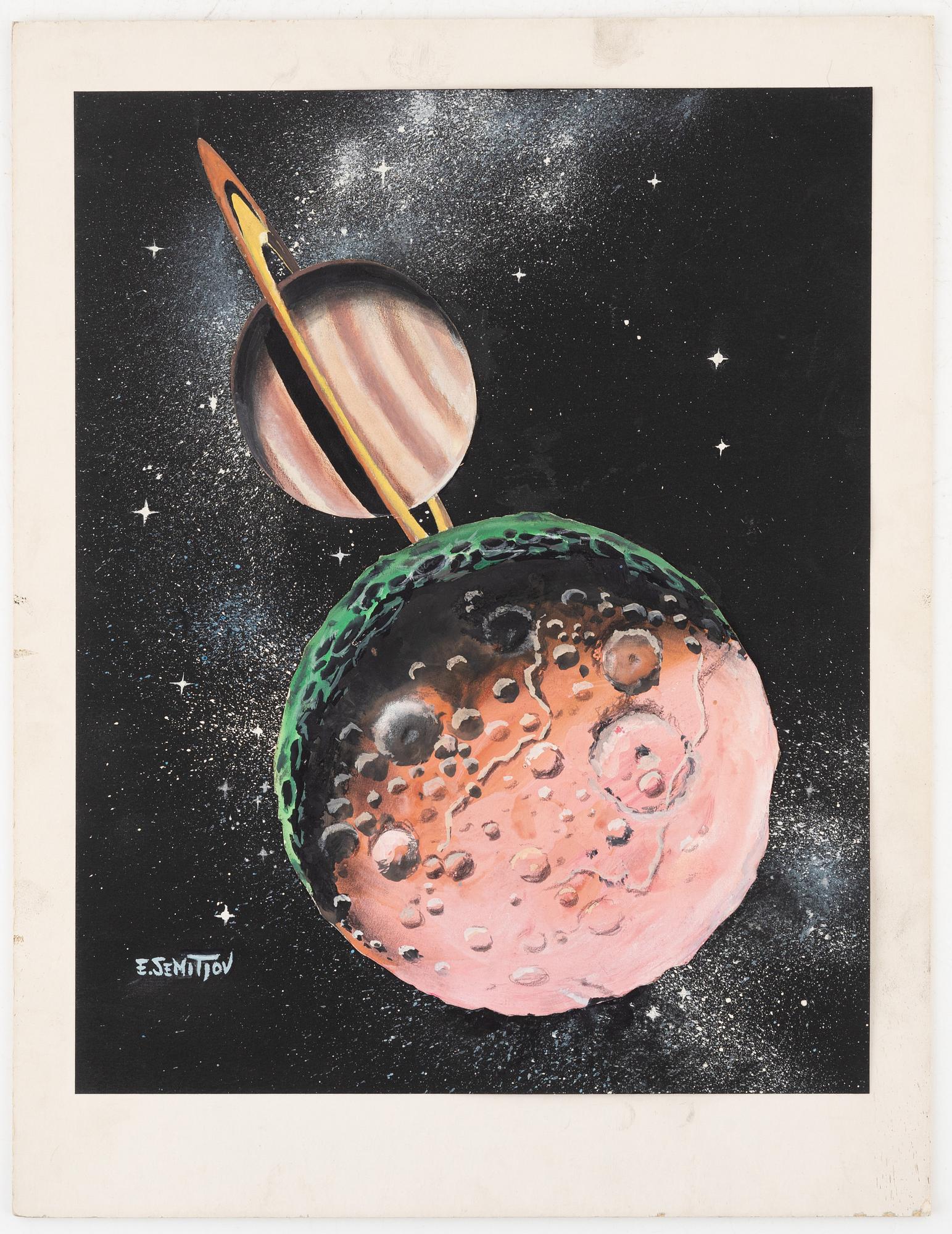 Eugen Semitjov, Månen och Saturnus.