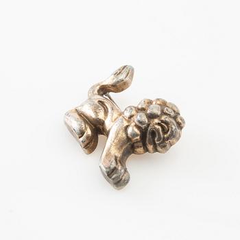 Anna Petrus, Brooch in pewter, for the company Svenskt Tenn.