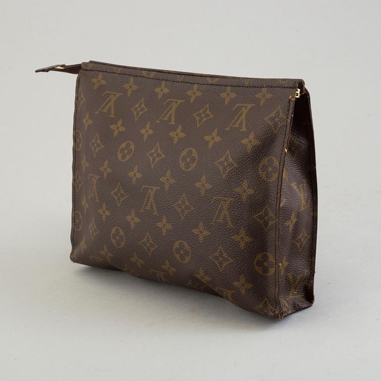 a LOUIS VUITTON toilet bag.