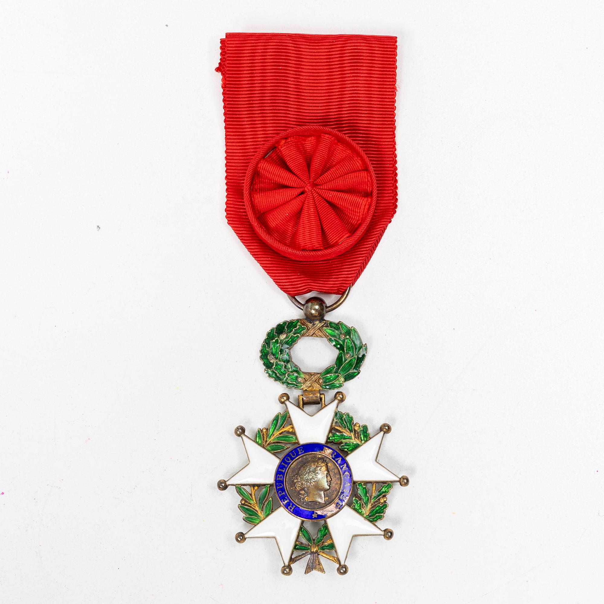 The Legion of Honour, Légion d'honneur, France, officer's insignia,