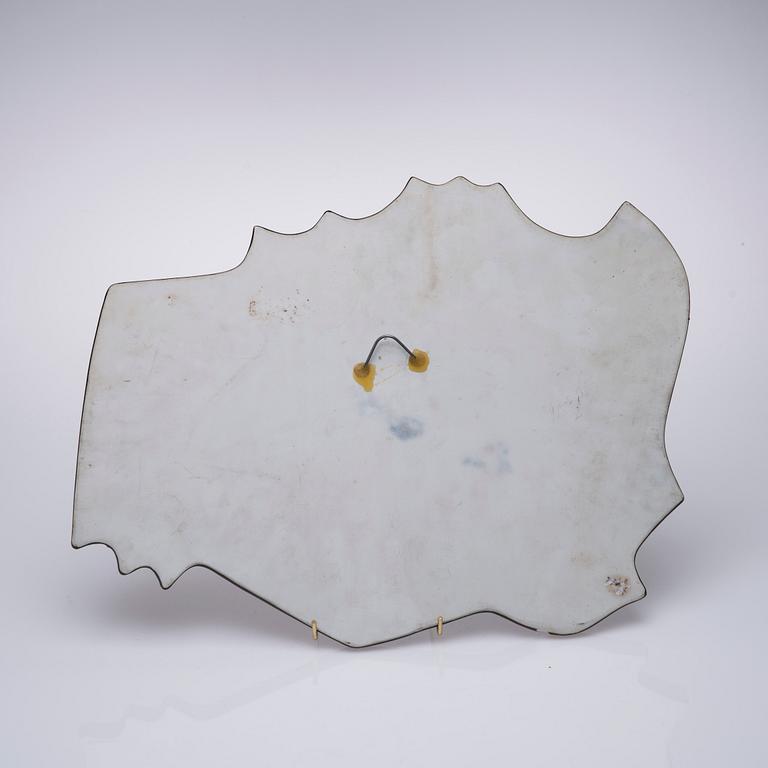 VÄGGRELIEF, stengods, signerad GOG Gunvor Olin-Grönqvist, Arabia 1960-tal.