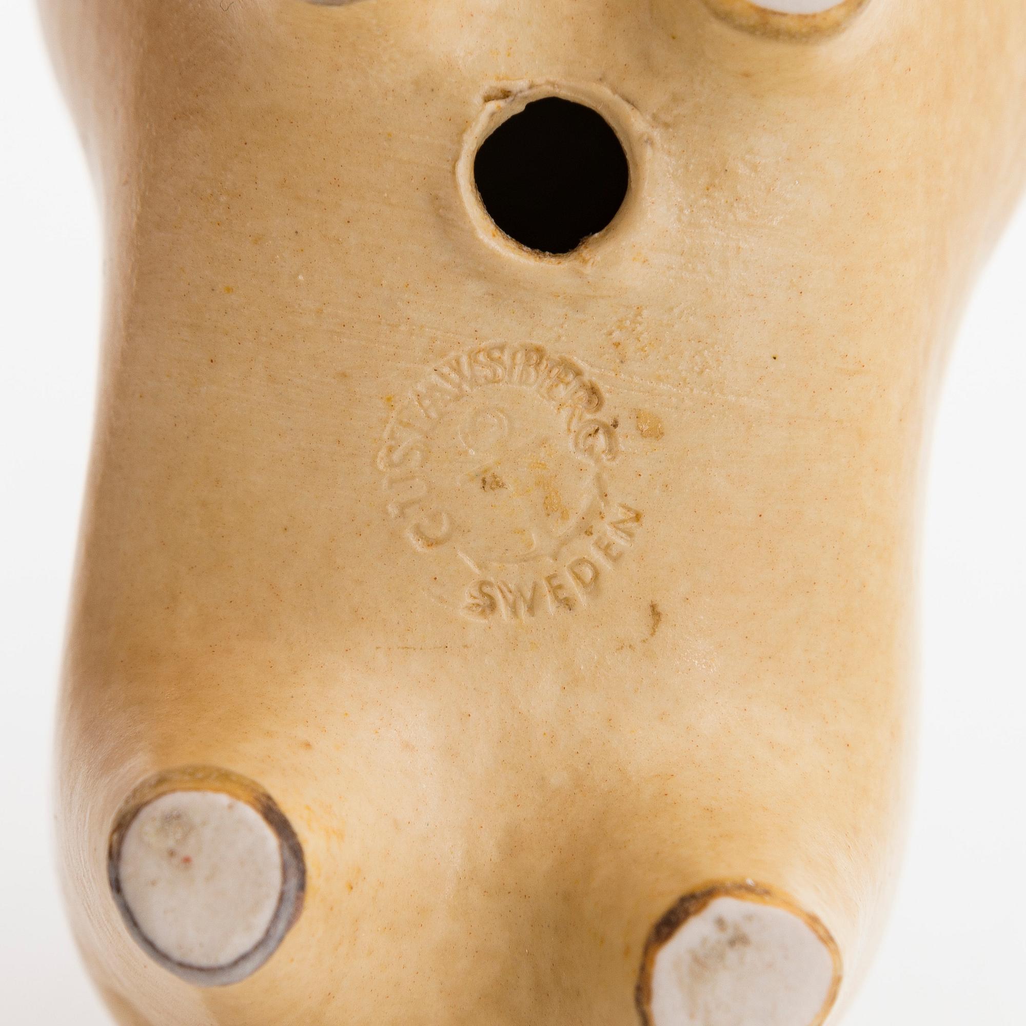 Lisa Larson, figuriner, 2st, stengods, Gustavsberg, 1900-talets senare hälft.