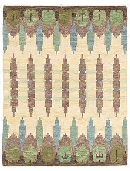 236. Judith Johansson, a carpet, "Hallandsåsen", flat weave, ca 241 x 188 cm, signed JJ.