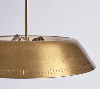 Harald Notini, a ceiling lamp, model '11326', Arvid Böhlmarks Lampfabrik, Sweden, 1940s.