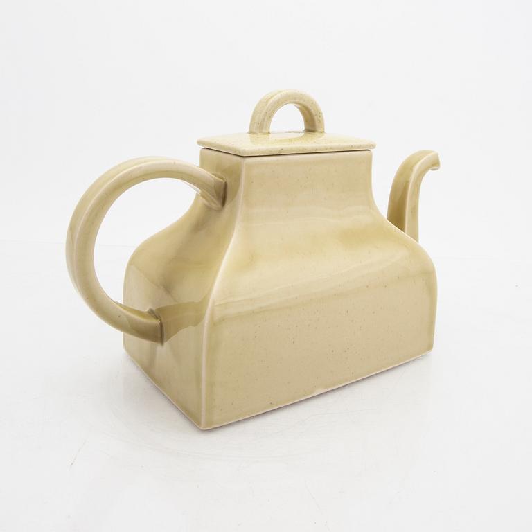 Signe Persson-Melin, a glazed ceramic teapot, signed with monogram.