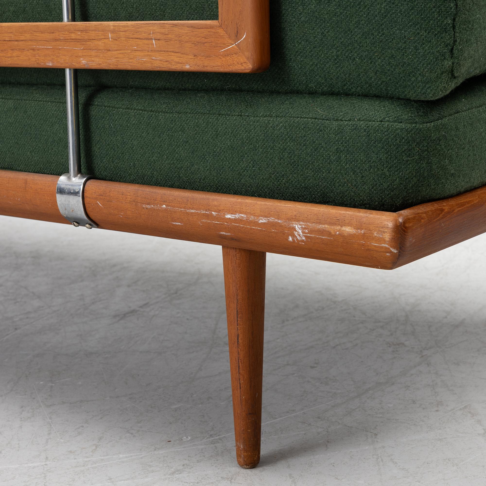 Peter Hvidt & Orla Mølgaard Nielsen, a 'Minerva' sofa, France & Son, Denmark, 1950's/60's.