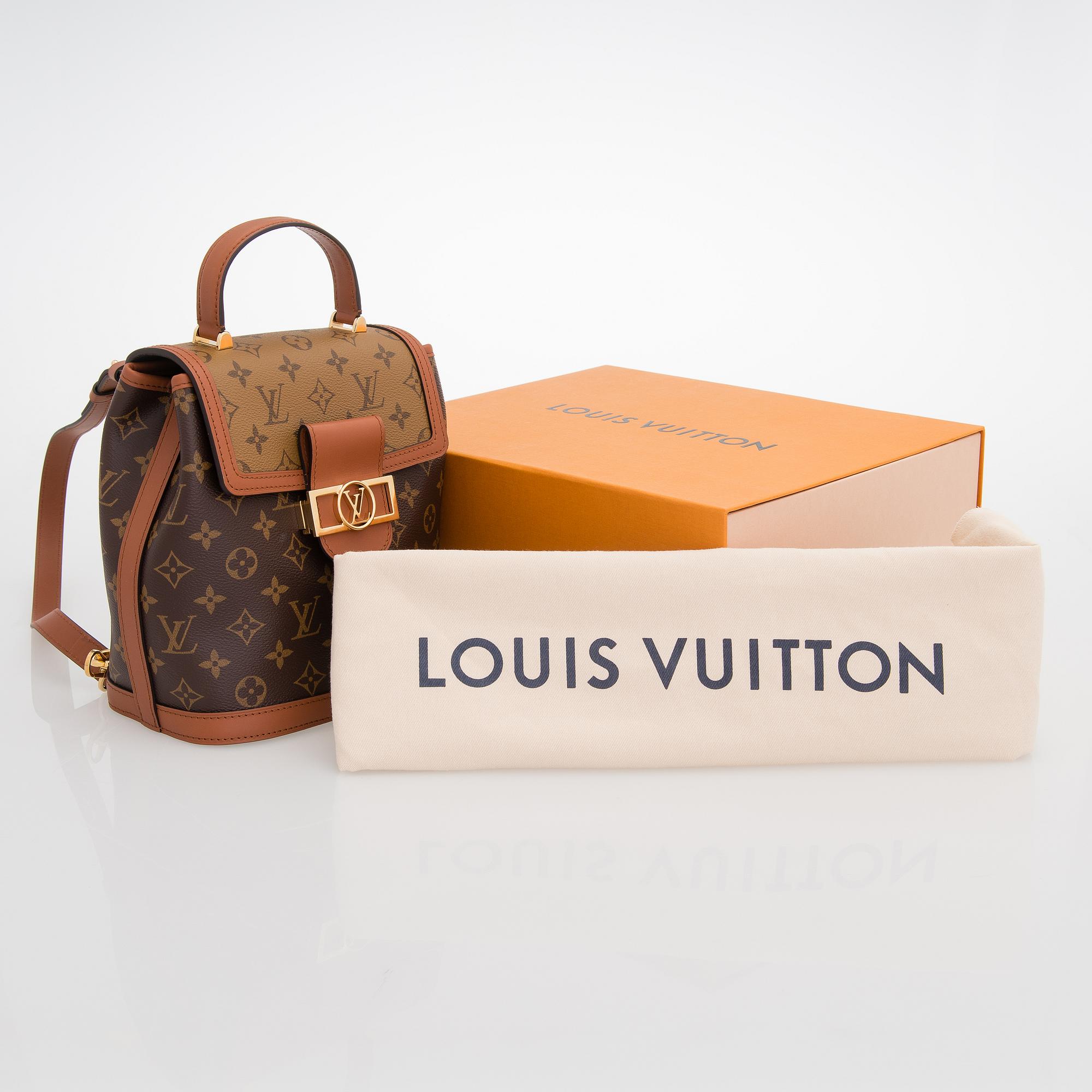 Louis Vuitton, A 'Dauphine PM backpack.