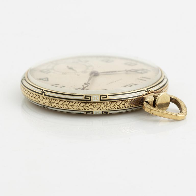 Longines, dress pocket watch, 42 mm.