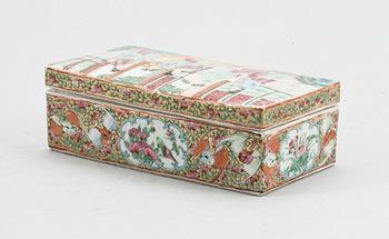 ASK, porslin, Kanton, Kina, 1800-tal.