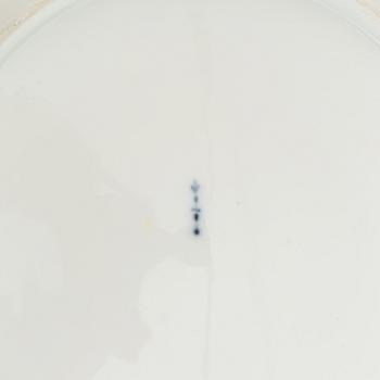 A 19th century 42-pcs porcelain dinner set, Berlin.