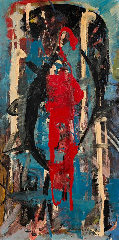 OLAVI HAARALA, oil on board, signed and dated 1959.