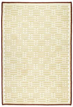 897. CARPET. Gobelängteknik and rölakan (flat weave). Swedish first half of the 20th century.