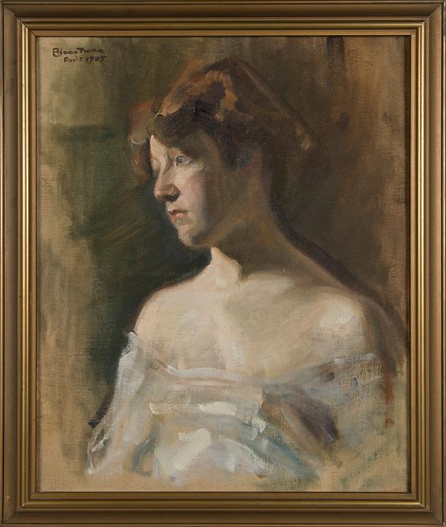 Axel Haartman, Young woman.