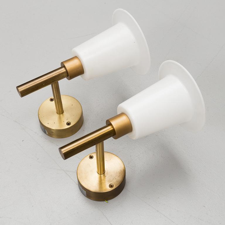 UNO & ÖSTEN KRISTIANSSON, vägglampor, ett par, Luxus.