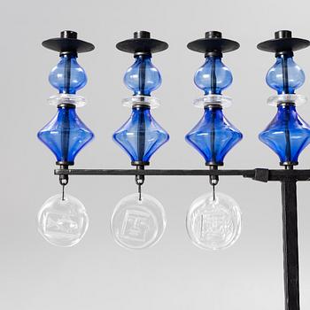 Erik Höglund, golvkandelaber, Boda Smide.