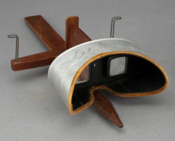 STEREOSKOP, med bilder. 1800-talets slut. Märkt Underwood and Underwood New York.