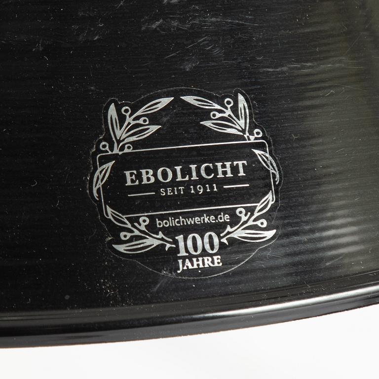 Ebolicht, a pair of ceiling lamps, anniversary model.