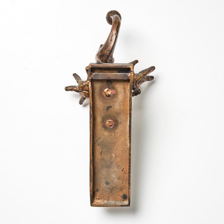 Bror Marklund, Sculpture/handle with a jester.