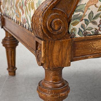 A pair of armchairs, circa 1900.
