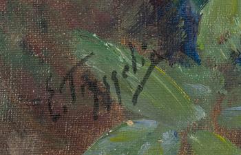 Erik Tryggelin, Flowers on the beach.