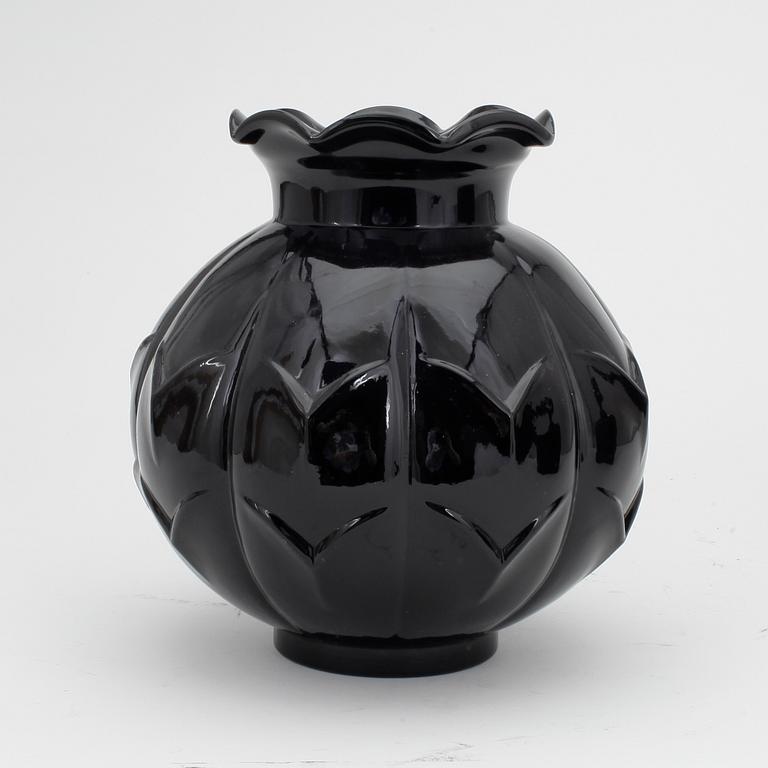 URNA, glas, Edvin Ollers, Elme glasbruk.