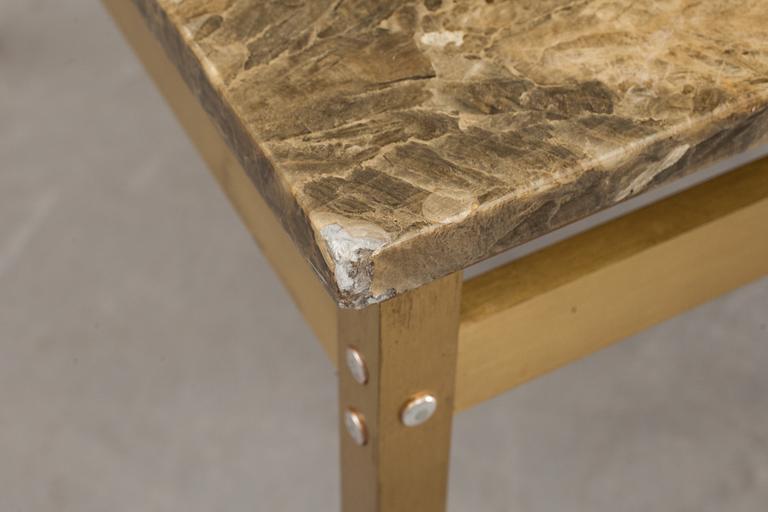 SOFFBORD, onyx. 1900-talets andra hälft.