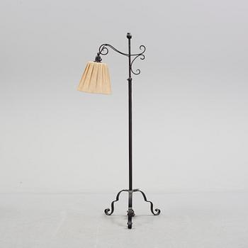 A 1920s / 30s iron floor light.