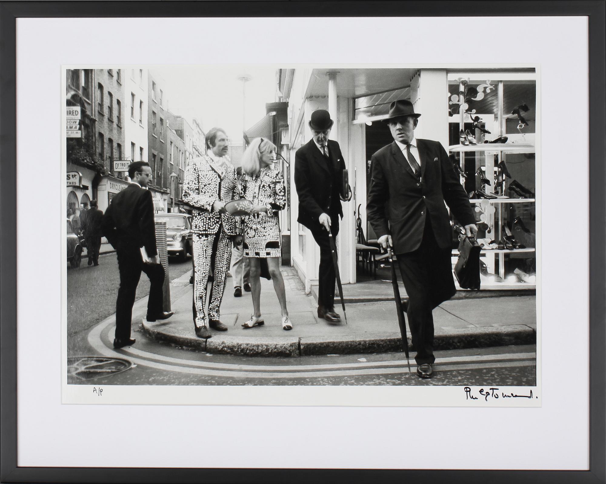 PHILIP TOWNSEND, fotografi, signerat, AP.