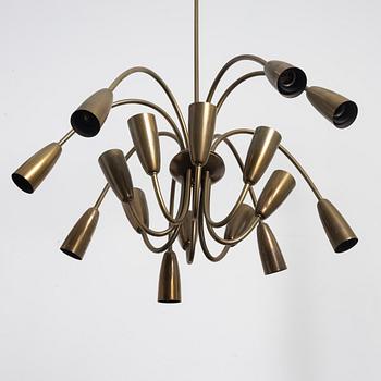 Harald Notini eller Uno Westerberg, a ceiling lamp model "12105", Arvid Böhlmarks Lampfabrik, Stockholm, 1950's.