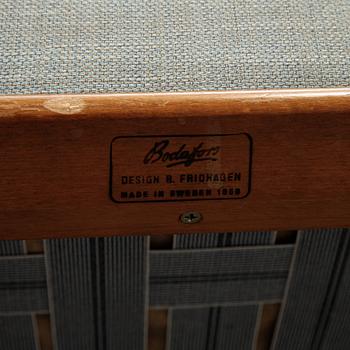 Bertil Fridhagen, fåtölj och soffa, 1900-talets mitt.