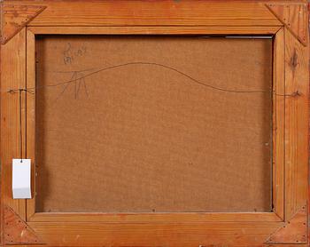 An oil painting, signed by PER FALK.